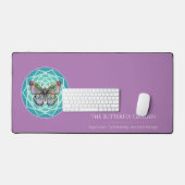 Mystique papillon violet Mandala Lecture Tarot (Clavier et souris)