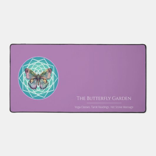 Mystique papillon violet Mandala Lecture Tarot (Recto)