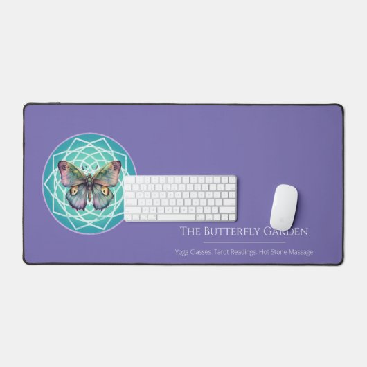 Mystique papillon violet Mandala Lecture Tarot (Clavier et souris)