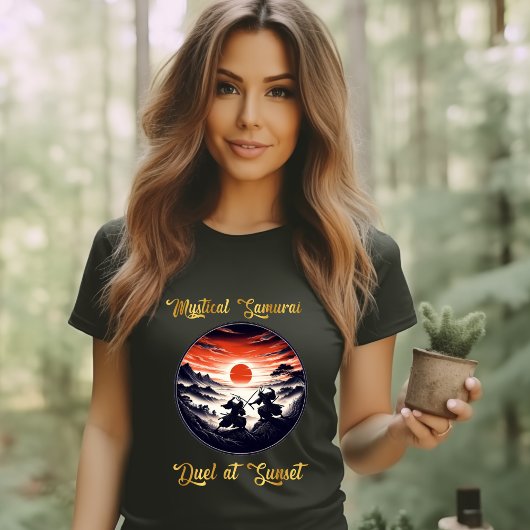 Mystique Samurai Duel à Sunset T-Shirt