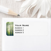 Mystisch bos etiket (Insitu)