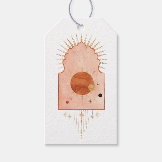 Mystisch Kosmisch Cadeaulabel (Voorkant)