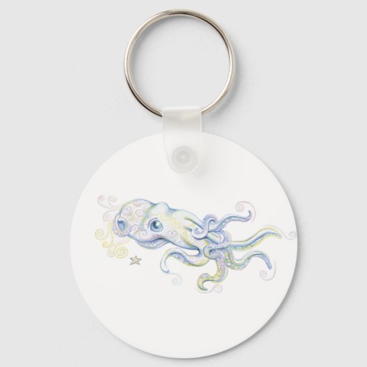 Mystisch octopus sleutelhanger (Voorkant)