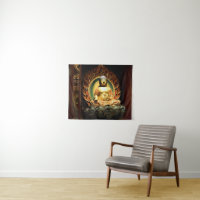 Mystische Boeddha Wand Kunst Tapijt