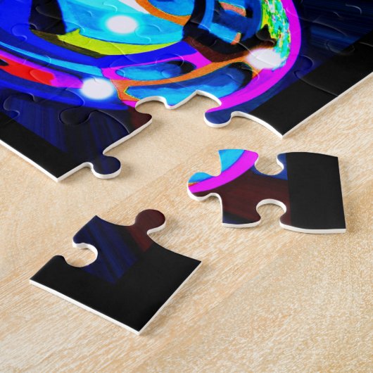 Mystische eitjes legpuzzel (Zijkant)