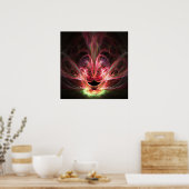 Mystische gloed - Poster (Keuken)