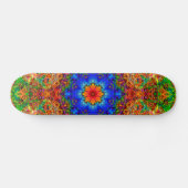 Mystische gloed van de zeilwind skateboard (Horizontaal)