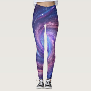 Mystische Spiraalstelselwerveling Leggings