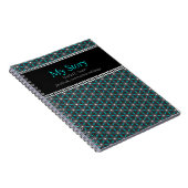 MyStory Turquoise+Black Geometry Energy Carnet per (Côté Droit)