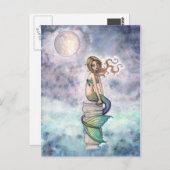 Mysty Mermaid Briefkaart (Voorkant / Achterkant)