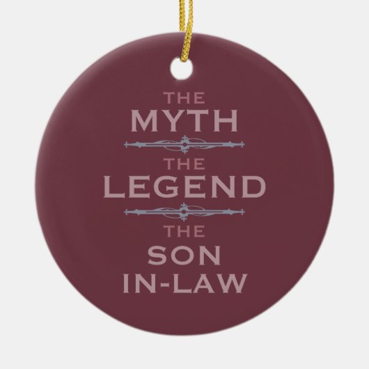 Myth Legend Son-in-law Keramisch Ornament (Voorkant)
