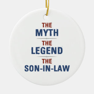 Myth Legend Son-in-law Keramisch Ornament