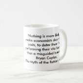 Myth of the Rational Voter Coffee Mok (Voorkant rechts)