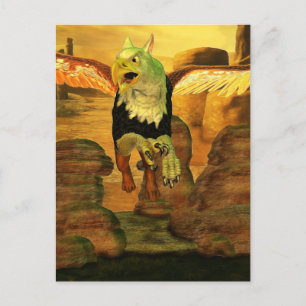 Myth Series 1 Griffin Earth Briefkaart