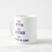 Mythe Legende Schoonbroer Koffiemok (Voorkant links)