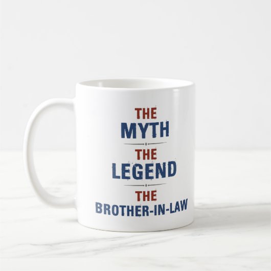Mythe Legende Schoonbroer Koffiemok (Links)