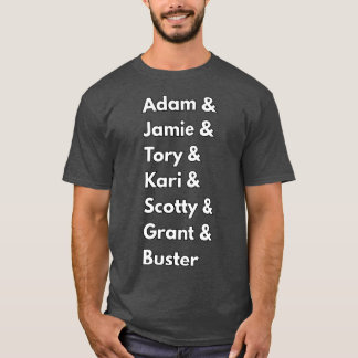 Mytheontkrachten maakt me een goed gevoel vrienden t-shirt