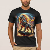 Mythic Dragon Lion T-Shirt Design. (Devant)