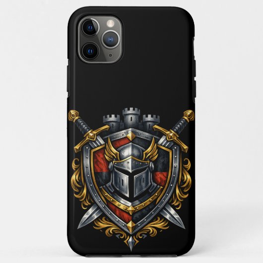 Mythic Realms Knightly Crest Case-Mate iPhone Case (Achterkant)