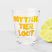 Mythic Tier Loot Gamer Shot Glas (Voorkant)