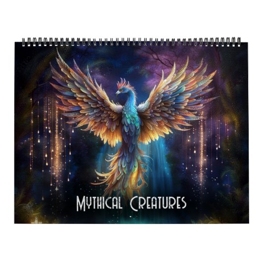 Mythical Creatures van Ivy en Bat Gothic Art Kalender (Hoes)