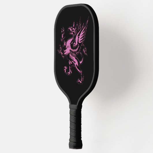 Mythical Fantasy Pink Griffin Pickleball Paddle (Links)