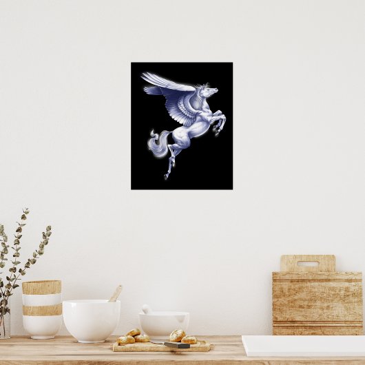 Mythical Pegasus Poster (Keuken)