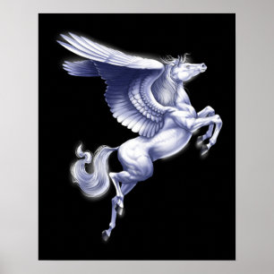 Mythical Pegasus Poster