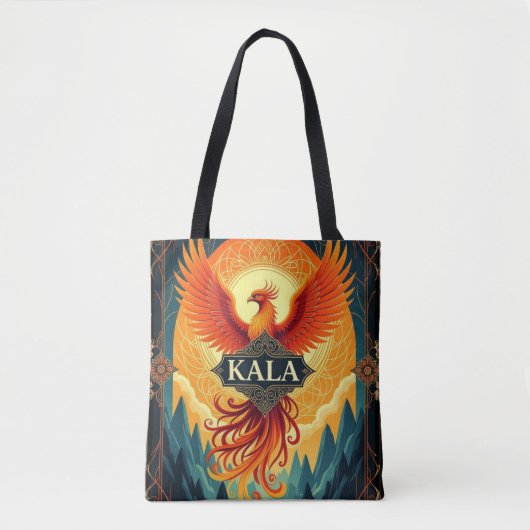 Mythical Phoenix Bird – KALA Fire Draagtas (Voorkant)