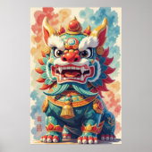 Mythical Shisa Poster (Voorkant)