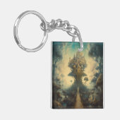 Mythical Tree House Sleutelhanger (Voorkant Links)