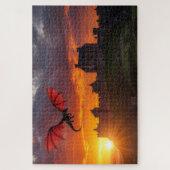 Mythical Welsh Dragon Jigsaw Puzzle Legpuzzel (Verticaal)