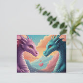 *~* Mythique AP48 PHOTO Invitation Couple de Drago (Debout devant)