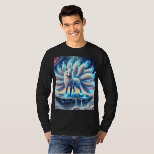 Mythique Neon Neuf Taillé Fox Tee T-Shirt Design.
