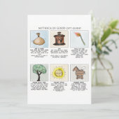 Mythisch Goede Cadeau Gids Mythologie Kerst Auto Feestdagenkaart (Staand voorkant)