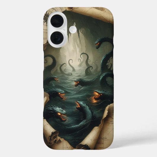 mythisch Zee monster Case-Mate iPhone Case (Achterkant)