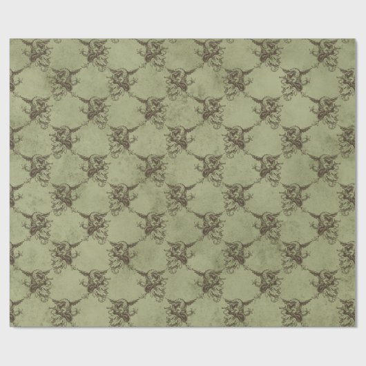 Mythische Draak Cadeaupapier (Vlak)