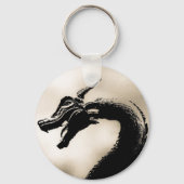 Mythische draak gepersonaliseerd sleutelhanger (Achterkant)