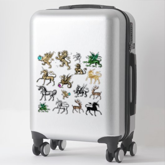 Mythische en Magische Beasts Sticker Set (Koffer)