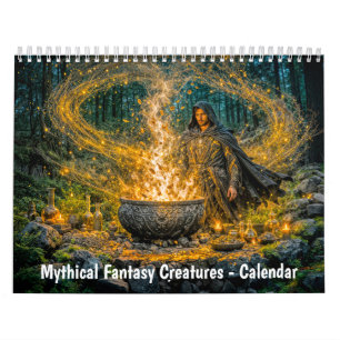 Mythische Fantasie Wezens Kalender