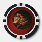 Mythische fantasiedier poker chips (Voorkant)