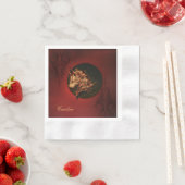 Mythische fantasiedier servet (Insitu)