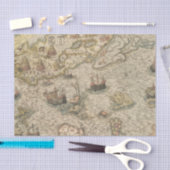 mythische kaart tissuepapier (Craft)