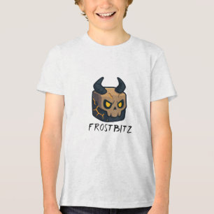 Mythische kracht Fruit Cube Creatures Tri-Blend Shirt