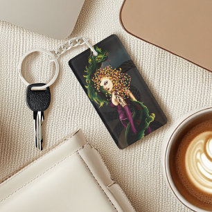 Mythische Medusa Griekse Mythologie Slang Gorgon Sleutelhanger