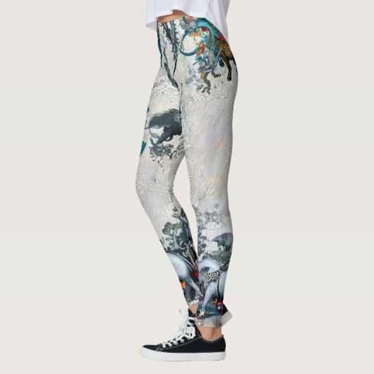 Mythische Oerwoud Leggings Luxe Fantasy (Links)