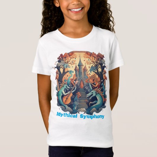 Mythische symfonie-1 t-shirt (Voorkant)