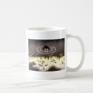 Mythische waterspliet nokken koffiemok