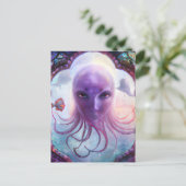 Mythische Zee creatie Briefkaart (Staand voorkant)