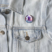 Mythische Zee creatie Ronde Button 3,2 Cm (In situ)